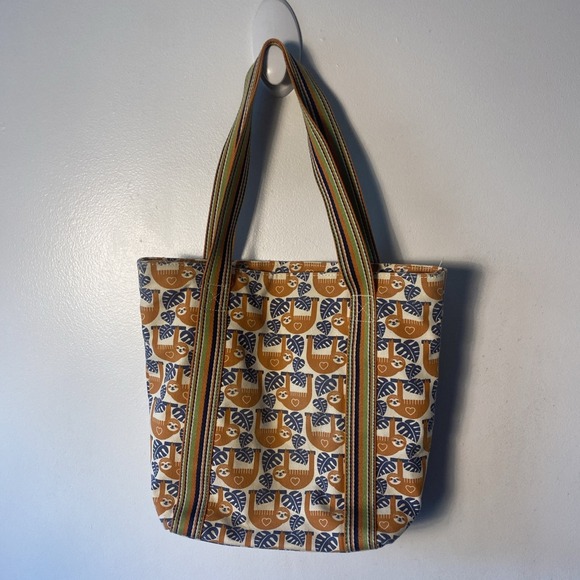 BUNGALOW 360 LARGE SLOTH TOTE GENTLY USED CONDITION - Picture 7 of 10